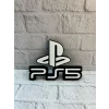 PS5 Logo Dekoratif Duvar Süsü Oyun Odası ve Salon Uyumu