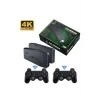 Retro Oyunlar 4k Game Stick 2.4g Kablosuz Çift Kol 3500 Oyun Atari