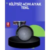 Sehpa ve Ekipmanlar İçin 4 cm Kilitsiz Ayak Tekli