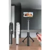Selfie Çubuğu Tripod Kumandalı Telefon Tutucu Siyah
