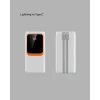 Taşınabilir 10000 mAh Powerbank – Dijital Göstergeli, Type-C ve USB Çıkışlı
