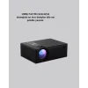 Taşınabilir Full HD Projeksiyon Cihazı Yüksek Parlaklık ve Geniş Bağlantı Seçenekli