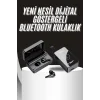 TWS Bluetooth Kulaklık Aynalı Kulaklık Dijital Göstergeli Dokunmatik Kontrol