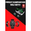 TWS Bluetooth Kulaklık ve Akıllı Saat Uyku Takibi Nabız Ölçer Uzun Pil Ömrü