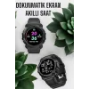Unisex Tasarımıyla Klasik ve Spor Kombinlere Uygun Akıllı Saat