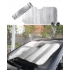 UV ve Isı Önleyici Oto Ön Cam Güneşliği Hyundai i20 Fiat Egea Toyota Corolla Volkswagen Passat