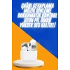 Yeni Nesil Bluetooth Kulaklık Beyaz Çağrı Cevaplayabilen Kablosuz