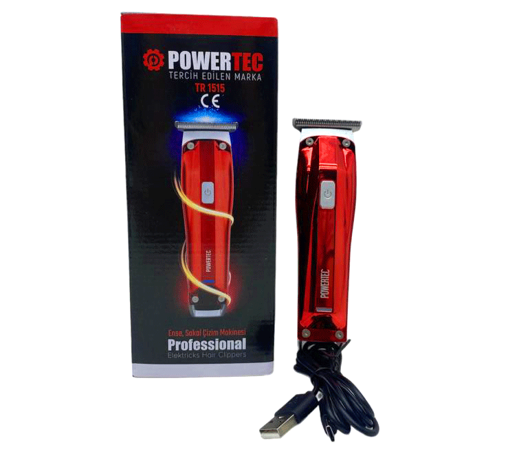 POWERTEC TR-1515 SAÇ SAKAL ENSE ÇİZİM MAKİNESİ (5047)