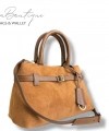 %100 Deri Lb Çanta D-2750 Süet Taba