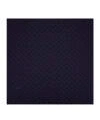 Lacivert 90X90 B. Logolu İpek Koton Jakar Eşarp