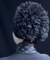 LA BOUTIQUE FIRFIRLI DİKİŞLİ SİYAH BONE
