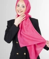Açık Fuşya Brisa Vual Şal