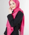 Açık Fuşya Brisa Vual Şal