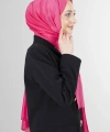 Açık Fuşya Brisa Vual Şal