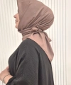 Açık kahve harem brisa vual Eşarp