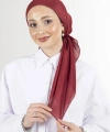 HAREM Bordo Brisa Vual Eşarp