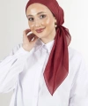 HAREM Bordo Brisa Vual Eşarp