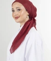 HAREM Bordo Brisa Vual Eşarp