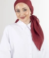 HAREM Bordo Brisa Vual Eşarp