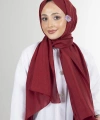 Bordo Brisa Vual Şal