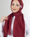 Bordo Brisa Vual Şal