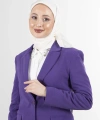 HAREM Ekru Brisa Vual Eşarp