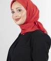 HAREM Kırmızı Brisa Vual Eşarp