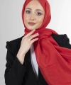 Kırmızı Brisa Vual Şal