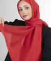 Kırmızı Brisa Vual Şal