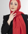 Kırmızı Brisa Vual Şal