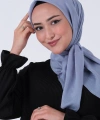 HAREM Kot Mavi Brisa Vual Eşarp