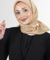 HAREM Koyu Bej Brisa Vual Eşarp