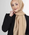 Koyu Bej Brisa Vual Şal
