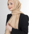 Koyu Bej Brisa Vual Şal