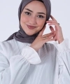 HAREM Koyu Füme Brisa Vual Eşarp