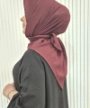 Koyu Kızılcık Harem Brisa Vual Eşarp