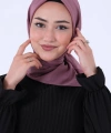 HAREM Koyu Lavanta Brisa Vual Eşarp