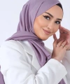 Koyu Lavanta Brisa Vual Şal