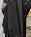 KÜRKLÜ PANÇO SİYAH