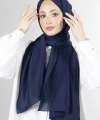 Lacivert Brisa Vual Şal