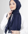 Lacivert Brisa Vual Şal