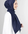 Lacivert Brisa Vual Şal