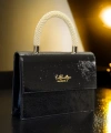Lb Çanta 7134 İncili/abiye Siyah