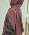 SİLKHOME NAİA ŞAL BORDO