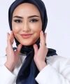 V-3 Kristal Saten Eşarp