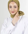 Yağ Yeşili Brisa Vual Eşarp