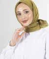 Yağ Yeşili Brisa Vual Eşarp