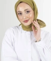 Yağ Yeşili Brisa Vual Eşarp