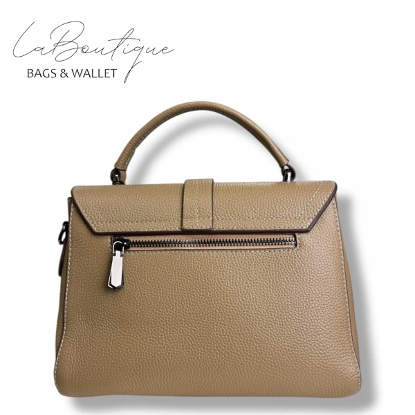 %100 Deri Lb Çanta D-2300 Bisküvi