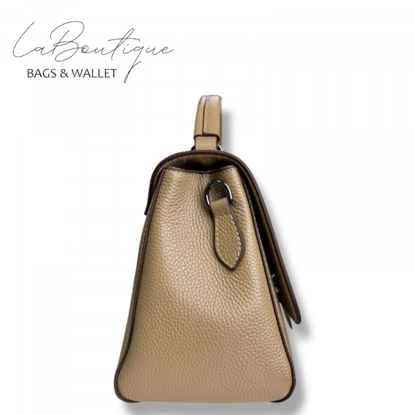 %100 Deri Lb Çanta D-2300 Bisküvi